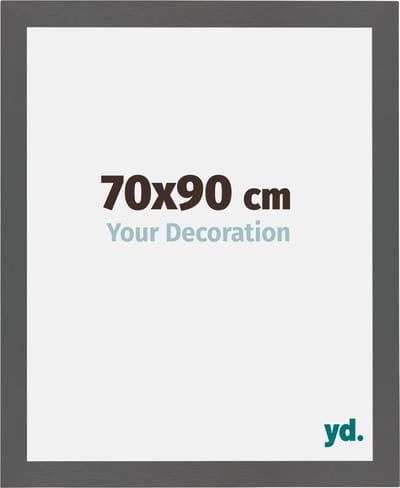Your Decoration - Fotolijst 70x90 cm - MDF - Antraciet - Mura