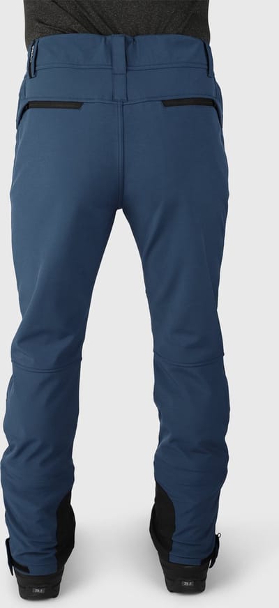 Brunotti Huygens Heren Softshell Skibroek - Blauw - XS