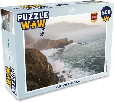 Puzzel Kliffen Amerika - Legpuzzel - Puzzel 500 stukjes