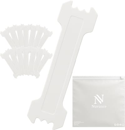 Nuvance - Neusstrips 50 Stuks - Neuspleisters - Transparant - Anti Snurk Pleisters voor Goede Nachtrust - Neusspreider - Stop met Snurken