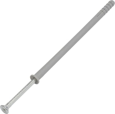 Set van 25 pluggen en nagelschroeven voor een stevige bevestiging - Ø 10 x 180 mm + Ø 6,9 x 190 mm