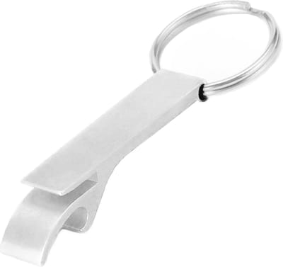 Sleutelhanger Bieropener Bier Opener Sleutelhanger - Flesopener Sleutelhanger Zilver