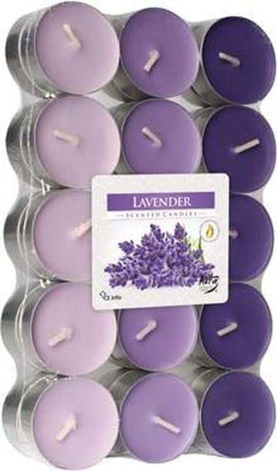 Bispol geur theelichten lavendel - Set-30