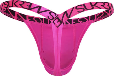 SUKREW Bubble Thong Party Pink - MAAT XS - Heren Ondergoed - String voor Man - Mannen Thong