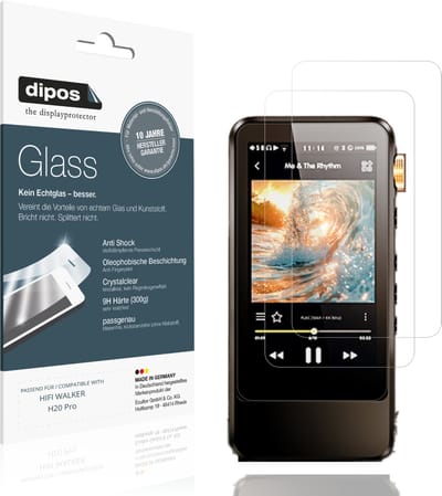 dipos – 2x Pantserfolie geschikt voor HIFI WALKER H20 Pro | 9H Screenprotector