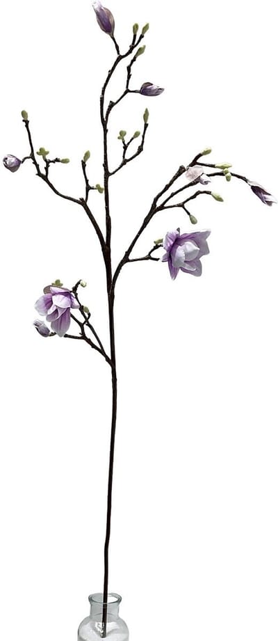 Kunsttak magnolia 123cm paars