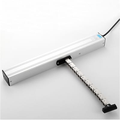 Automatische raamopener - Elektrische motor - Huis ventilatie - Installatie zonder demontage - Tot 1000mm lengte - Zilver