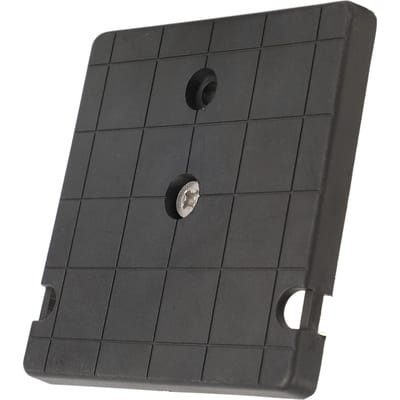 Visvinder Montagebeugel Plaat GPS Camera Universele Kajak Vissen Boot Accessoires black