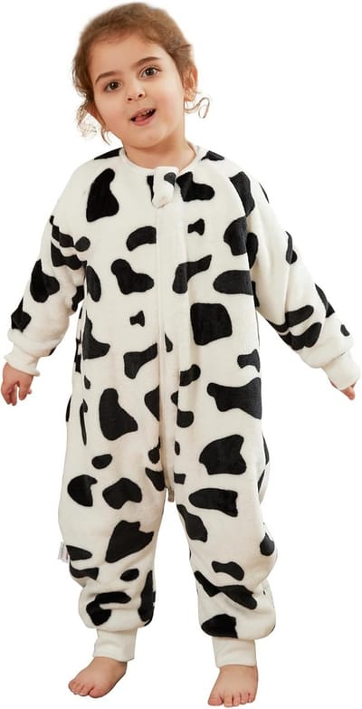 Kinder Slaapzak - Trappelzak Flanel - Warm Slapen - Met Voetjes - 1-6 Jaar - Dierenprint