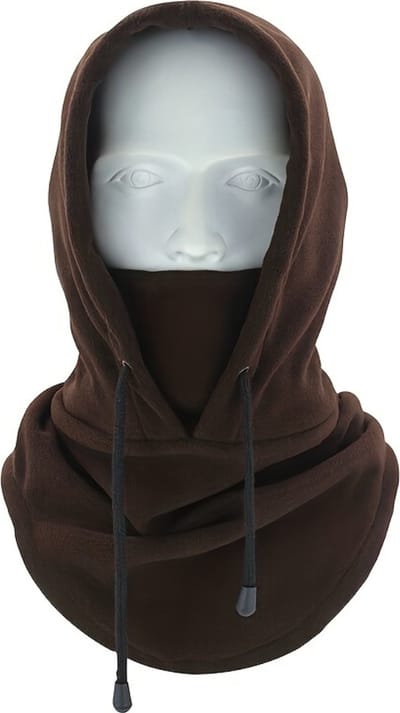 Livano Nekwarmer - Heren - Dames - Fleece - Motor - Bandana - Masker - Colsjaal - Winter - Sjaal - Gewatteerd - Skiën - Hoodie - Koffie