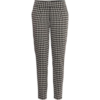 Ichi Broek Ihkate Checky Pa2 20114644 Black 194008 Dames Maat - 36