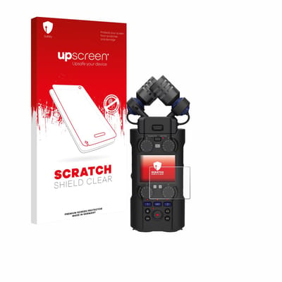upscreen - Screenprotector voor Zoom H5 Studio - Folie Beschermfolie transparant