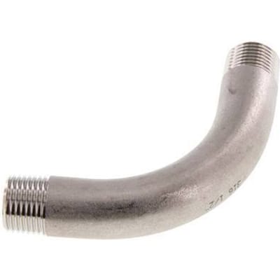L-pijp R1/2" RVS 16bar