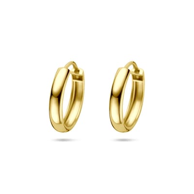14K geelgouden klapoorringen 18 mm - 4034643