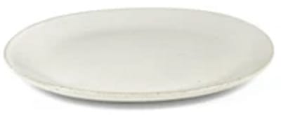 Serax Uncharted Out of Lines plat bord 18x16cm off white