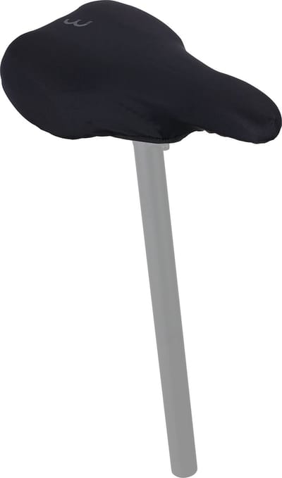 BBB Cycling DrySeat Zadelhoes Waterdicht - Saddle Cover Urban en E-bike - Met Klittenband Bevestiging Aan Zadelrails - Maat M:270 x 185 mm - BSD-181