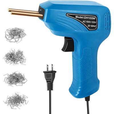 Draagbare draagbare kunststoflasmachine Paneelscheurreparatieset Thermisch snijden Hete nietmachine US Plug