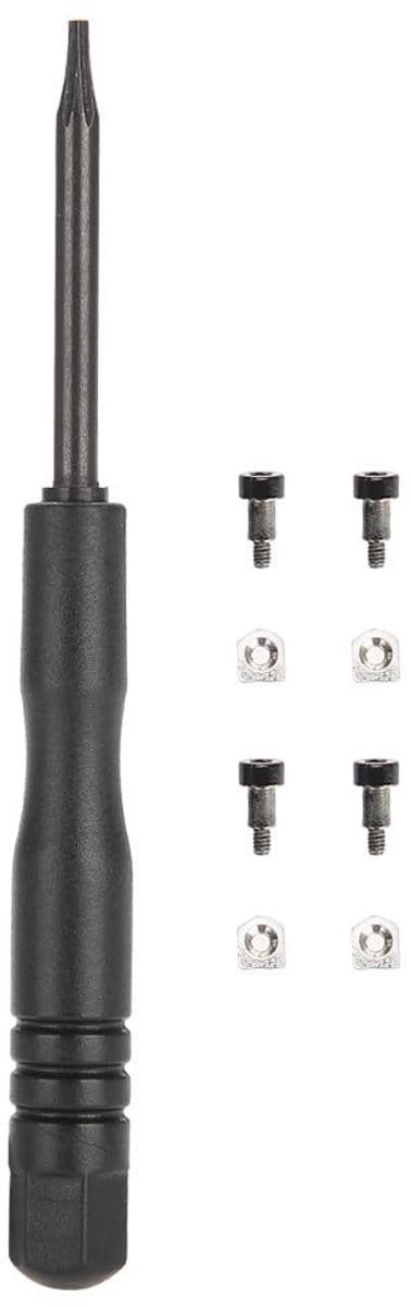 Allecto - Schroef + Moer + Schroevendraaier Set - Voor Horlogereparatie - Handgereedschap - Geschikt voor Ambit Sport - Duurzaam en gebruiksvriende...
