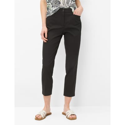 Brax Dames Chino  Style MARA S BLACK, zwart, maat 44