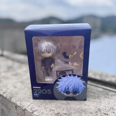 Goedkoop Anime Jujutsu Kaisen Gojo Satoru Schattig 2205 Figuur Model Speelgoed with box