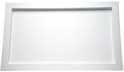 APS Dienblad - Fastfood Dienblad - Melamine - Wit - 53 x 32,5 cm - Vaatwasserbestendig
