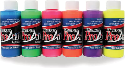 ProAiir Hybrid Flo Colors Pack, 6x30ml