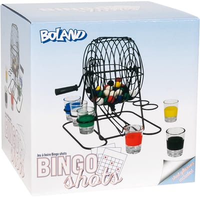 Boland - Drankspel Bingo shots - Bierfeest - Housewarming - Themafeest - Verjaardag; - Vrijgezellenfeest - Oud en Nieuw