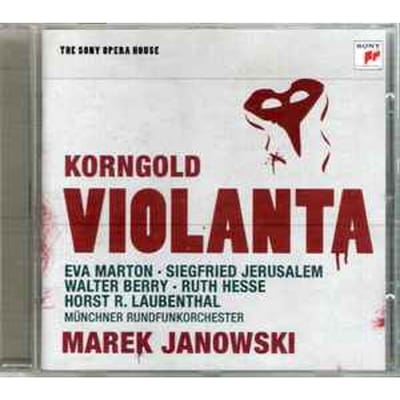 CD ERICH WOLFGANG KORNGOLD - ?VA MARTO - Violanta 88697576502 Sony Music 2009 Europa Klassiek Gebruikt