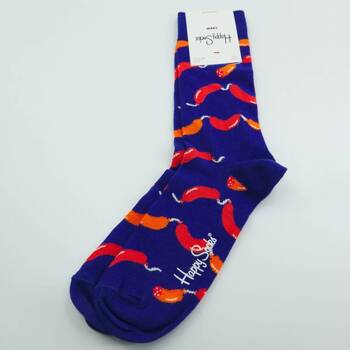 High socks Happy socks Sausage