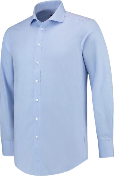 Tricorp 705007 Overhemd Fitted - Blue - 41/5