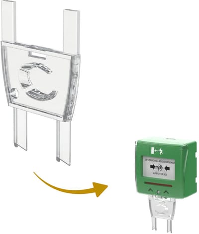 Testsleutel Handbrandmelder - Sewosy SHOK reset sleutel - Brandmelder testen en resetten zonder glasbreuk