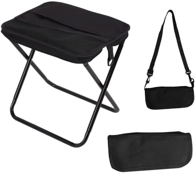 Dailygoods- Klapkruk - Draagbaar en lichtgewicht - Opvouwbaar - Campingstoel - Indoor/Outdoor - Maximaal 100 kg belastbaar - Waterdicht Oxford-weefsel - Opvouwbare Stoel