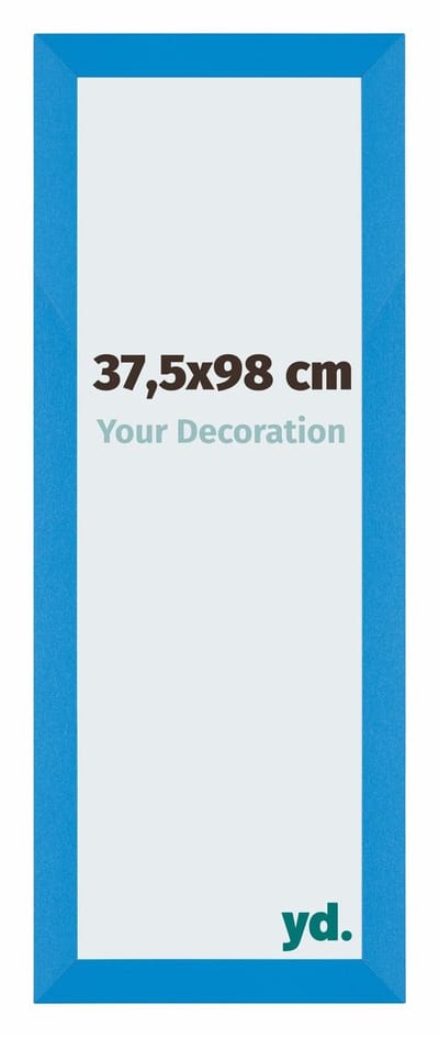 Your Decoration - Puzzellijst 37,5x98 cm - Helder Blauw - Puzzellijst 1500-2000 stukjes - MDF Fotolijst - Mura
