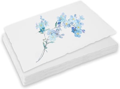 20 Vel A6 Waterverf Papier 10.2 x 15.2 cm 300 gsm Textured Papier voor Schilderen, Kaarten en Creatieve Projecten