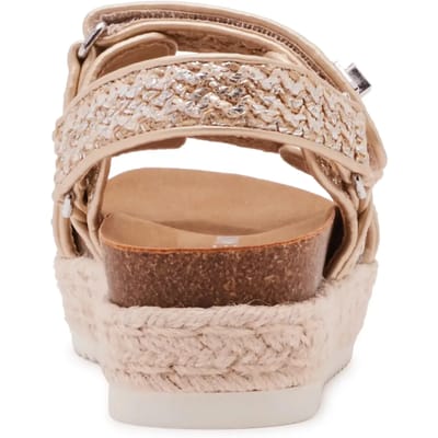 Steve Madden Jbigmona Sandals Natural Raffia Maat: 31 | Schoenen Outlet | Unisex | Beige