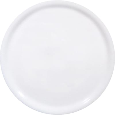 HENDI Pizzabord – Geglazuurd Porselein – Vaatwasmachinebestendig – Ø280mm – Wit