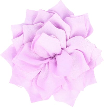 Haarsoires Haarspeld Duckklem 7cm – Bloemvorm van Stof – Paars - Sterke Haarclip voor Styling & Dagelijks Gebruik - Hair Clip - Decoratieve Haaraccessoire
