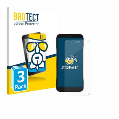 Screenprotector 3 Stuks voor Datalogic Memor 17 HC Beschermglas transparant