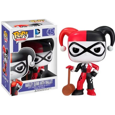 Beeldje Funko Pop Dc Harley Quinn With Mallet Exclusive