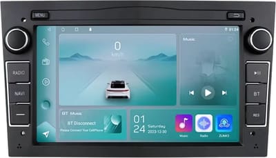 Autoradio met bluetooth - Carplay - Voor Opel Astra H/J 2004, Vectra, Vauxhall Antara, Zafira, Corsa C/D, Vivaro, Meriva, Veda - Geschikt voor Apple en Android - Stereo - Navigatie - Navigatiesysteem auto - 1GB 32GB