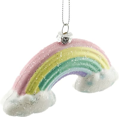 HomeBound by KY | Kerstbal hanger regenboog pastel | kerstbal