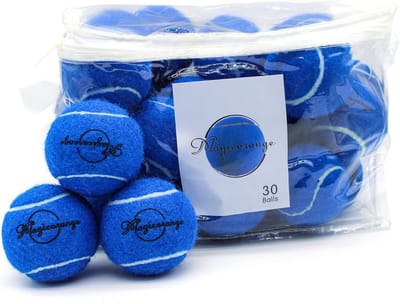 Tennisballen - Oefenballen - Sporten - Duurzaam Viltmateriaal - 30 stuks - Donkerblauw