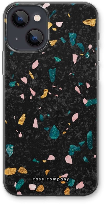Case Company® - Hoesje geschikt voor iPhone 13 hoesje - Terrazzo N°10 - Soft Cover Telefoonhoesje - Bescherming aan alle Kanten en Schermrand