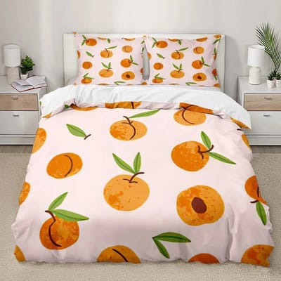 Watermeloen Dekbedovertrek Set Vers Fruit Roze Groen Stijl Dekbedovertrek voor Jongens Meisjes Vrouwen Polyester Beddengoed Set Kingsize EU single(135x200cm)