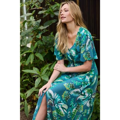 DIDI Dames Dress Jazzy Sunbeam print maat 34