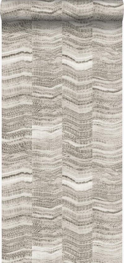 Origin Wallcoverings behang marmer motief lichtgrijs - 337246 - 53 cm x 10,05 m