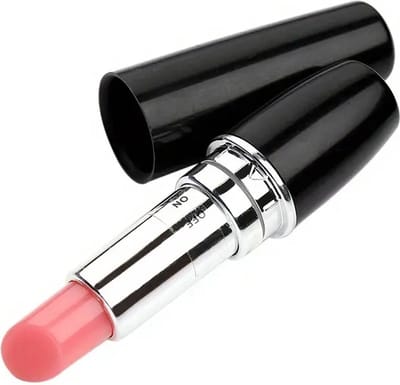 Lipstick Vibrator I Mini Vibrator I Lippenstift Vibrator voor Vrouwen I Clitoris en G Spot Stimulatie I Zwart