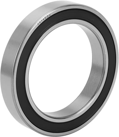 Allecto - Diepe Groef Kogellagers - Gesmeerde Lagers - Sterke Draagkracht - Zwart Zilver - Scooter Skateboard Wiel - Hoge Snelheid - 70x100x16mm