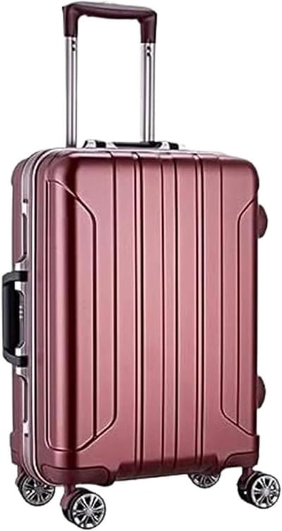 Reiskoffer Trolley - Bagage Koffer - Zakenreis Vervoer - Lichtgewicht Duurzaam - 24 inch - Zwart