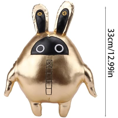 Nieuwe Zenless Zone Zero Bangboo Pluche Poppen Speelgoed Spel Karakters Gouden Bangboo Konijn Gevuld Pluche Voor Verjaardagscadeau Kinderen 30cm-32cm